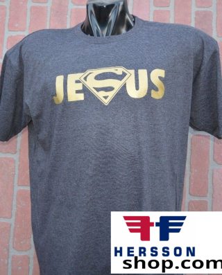 GRAY JESUS RELIGIOUS FAITH T-SHIRT BRAND NEW GOLD